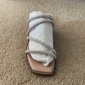 Steve Madden, Starie Rhinestone sandals